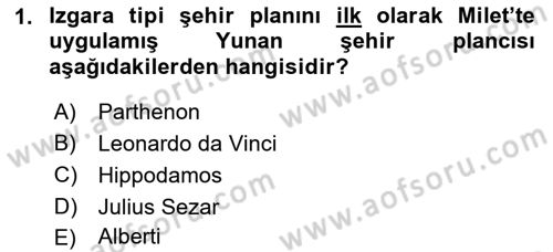 Görsel Kültür Dersi 2022 - 2023 Yılı Yaz Okulu Sınav Soruları 1. Soru
