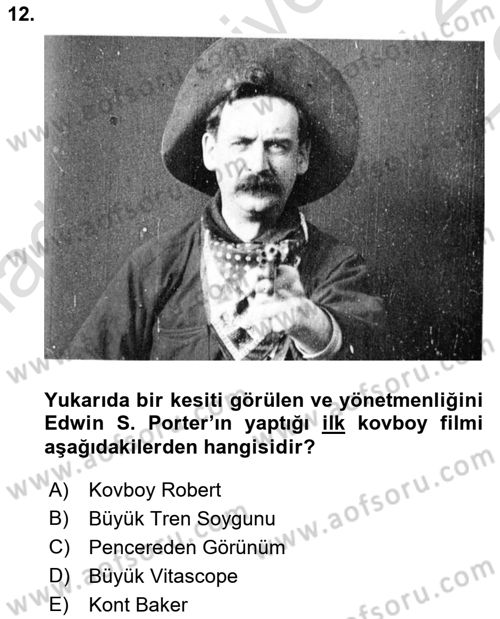 Görsel Kültür Dersi 2022 - 2023 Yılı Yaz Okulu Sınav Soruları 12. Soru