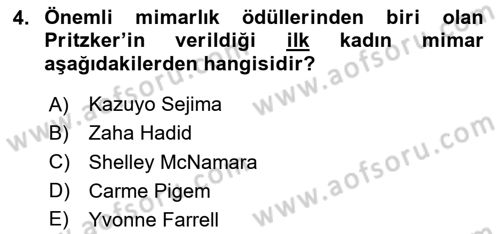 Görsel Kültür Dersi 2023 - 2024 Yılı (Vize) Ara Sınav Soruları 4. Soru