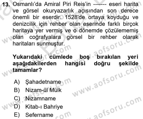 Görsel Kültür Dersi 2023 - 2024 Yılı (Final) Dönem Sonu Sınav Soruları 13. Soru