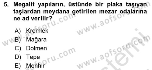 Görsel Kültür Dersi 2024 - 2025 Yılı (Vize) Ara Sınav Soruları 5. Soru