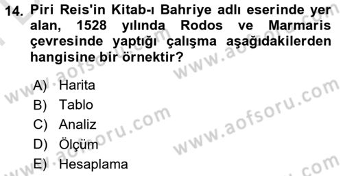 Görsel Kültür Dersi 2024 - 2025 Yılı (Final) Dönem Sonu Sınav Soruları 14. Soru