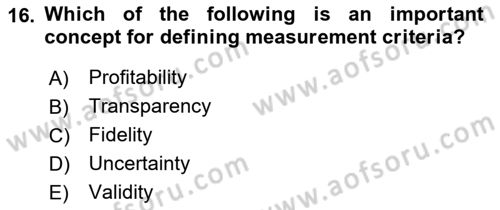 Introduction To Public Administration Dersi 2022 - 2023 Yılı Yaz Okulu Sınav Soruları 16. Soru