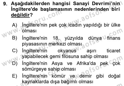 Yönetim Bilimi 1 Dersi 2019 - 2020 Yılı (Final) Dönem Sonu Sınav Soruları 9. Soru