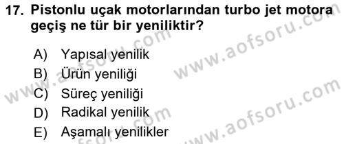 Yönetim Bilimi 2 Dersi 2024 - 2025 Yılı (Final) Dönem Sonu Sınav Soruları 17. Soru