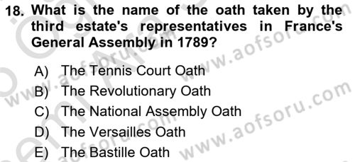 Comparative Political systems Dersi 2024 - 2025 Yılı (Vize) Ara Sınav Soruları 18. Soru