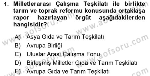 Kentleşme ve Konut Politikaları Dersi 2017 - 2018 Yılı 3 Ders Sınav Soruları 1. Soru