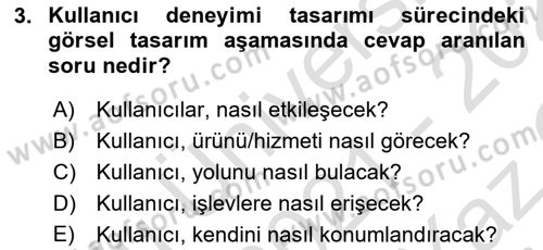 Kentleşme ve Konut Politikaları Dersi 2021 - 2022 Yılı Yaz Okulu Sınav Soruları 3. Soru