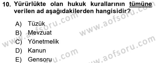 Çevre Sorunları ve Politikaları Dersi 2016 - 2017 Yılı 3 Ders Sınav Soruları 10. Soru