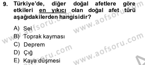 Kamu Yönetiminde Çağdaş Yaklaşımlar Dersi 2013 - 2014 Yılı (Vize) Ara Sınav Soruları 9. Soru
