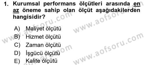 Kamu Yönetiminde Çağdaş Yaklaşımlar Dersi 2016 - 2017 Yılı 3 Ders Sınav Soruları 1. Soru