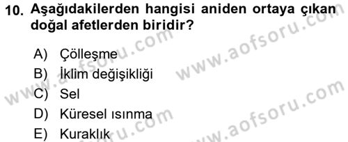 Kamu Yönetiminde Çağdaş Yaklaşımlar Dersi 2017 - 2018 Yılı 3 Ders Sınav Soruları 10. Soru