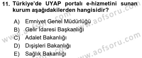 Kamu Yönetiminde Çağdaş Yaklaşımlar Dersi 2017 - 2018 Yılı 3 Ders Sınav Soruları 11. Soru
