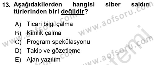 Kamu Yönetiminde Çağdaş Yaklaşımlar Dersi 2018 - 2019 Yılı 3 Ders Sınav Soruları 13. Soru