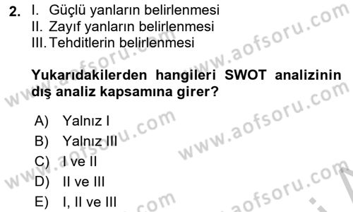 Kamu Yönetiminde Çağdaş Yaklaşımlar Dersi 2018 - 2019 Yılı Yaz Okulu Sınav Soruları 2. Soru