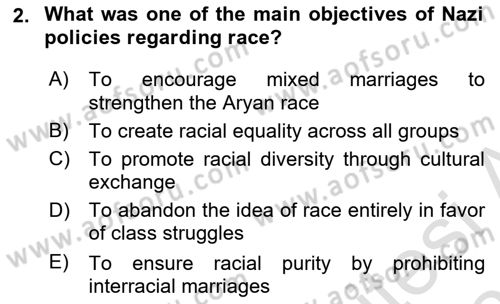 Contemporary Political İdeologies Dersi 2024 - 2025 Yılı (Vize) Ara Sınav Soruları 2. Soru