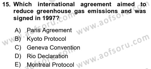 Contemporary Political İdeologies Dersi 2024 - 2025 Yılı (Final) Dönem Sonu Sınav Soruları 15. Soru
