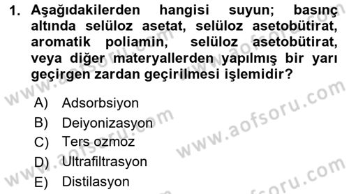 Veteriner Laboratuvar Teknikleri ve Prensipleri Dersi 2022 - 2023 Yılı Yaz Okulu Sınav Soruları 1. Soru