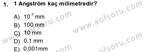 Temel Veteriner Histoloji ve Embriyoloji Dersi 2014 - 2015 Yılı Tek Ders Sınav Soruları 1. Soru