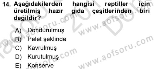 Temel Klinik Bilgisi Dersi 2015 - 2016 Yılı (Final) Dönem Sonu Sınav Soruları 14. Soru