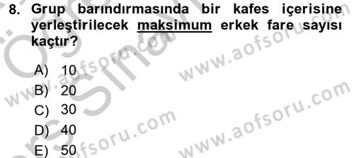 Temel Klinik Bilgisi Dersi 2016 - 2017 Yılı 3 Ders Sınav Soruları 8. Soru