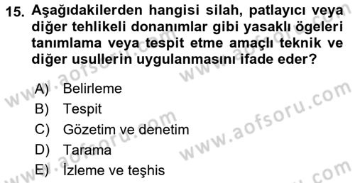 Hayvancılık Ekonomisi Dersi 2024 - 2025 Yılı Yaz Okulu Sınav Soruları 15. Soru