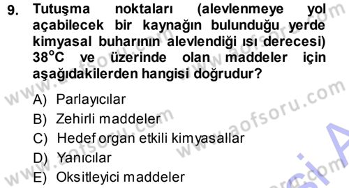 Temel Veteriner Patoloji Dersi 2013 - 2014 Yılı (Vize) Ara Sınav Soruları 9. Soru