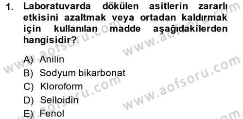 Temel Veteriner Patoloji Dersi 2014 - 2015 Yılı (Final) Dönem Sonu Sınav Soruları 1. Soru