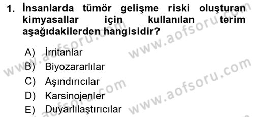 Temel Veteriner Patoloji Dersi 2017 - 2018 Yılı 3 Ders Sınav Soruları 1. Soru