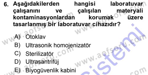 Viroloji Dersi 2015 - 2016 Yılı (Final) Dönem Sonu Sınav Soruları 6. Soru