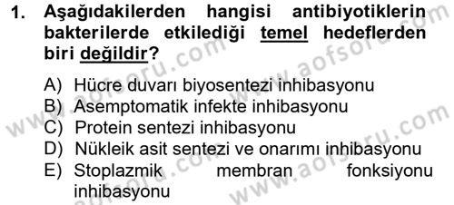 Gıda Güvenliğinin Temel Prensipleri Dersi 2013 - 2014 Yılı Tek Ders Sınav Soruları 1. Soru