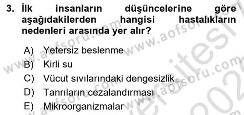 Temel İlaç Bilgisi Ve Akılcı İlaç Kullanımı Dersi 2025 - 2026 Yılı (Vize) Ara Sınav Soruları 3. Soru