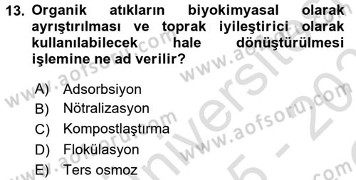 Halk Sağlığı Dersi 2025 - 2026 Yılı Yaz Okulu Sınav Soruları 13. Soru