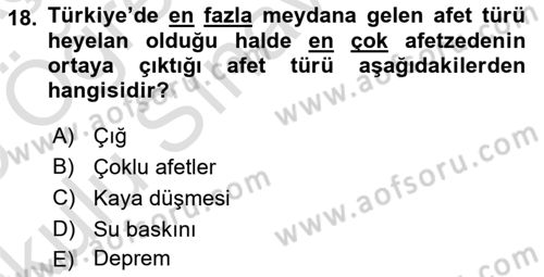 Çağdaş Lojistik Uygulamaları Dersi 2024 - 2025 Yılı Yaz Okulu Sınav Soruları 18. Soru