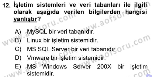 Uluslararası Lojistik Dersi 2015 - 2016 Yılı (Final) Dönem Sonu Sınav Soruları 12. Soru