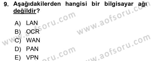 Uluslararası Lojistik Dersi 2016 - 2017 Yılı (Final) Dönem Sonu Sınav Soruları 9. Soru