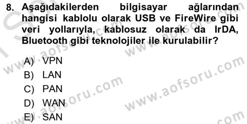 Uluslararası Lojistik Dersi 2025 - 2026 Yılı (Final) Dönem Sonu Sınav Soruları 8. Soru