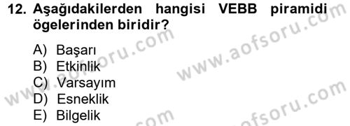 Lojistikte Teknoloji Kullanımı Dersi 2012 - 2013 Yılı (Vize) Ara Sınav Soruları 12. Soru