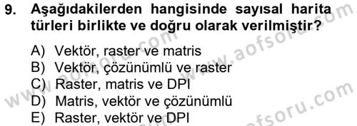 Lojistikte Teknoloji Kullanımı Dersi 2012 - 2013 Yılı (Vize) Ara Sınav Soruları 9. Soru