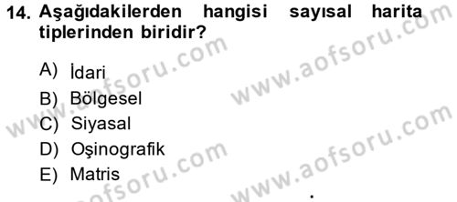 Lojistikte Teknoloji Kullanımı Dersi 2014 - 2015 Yılı Tek Ders Sınav Soruları 14. Soru