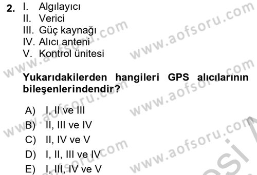 Lojistikte Teknoloji Kullanımı Dersi 2016 - 2017 Yılı 3 Ders Sınav Soruları 2. Soru