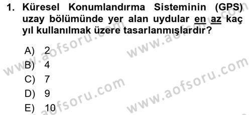 Lojistikte Teknoloji Kullanımı Dersi 2023 - 2024 Yılı (Final) Dönem Sonu Sınav Soruları 1. Soru