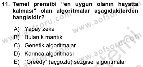 Lojistikte Teknoloji Kullanımı Dersi 2023 - 2024 Yılı Yaz Okulu Sınav Soruları 11. Soru