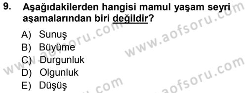 Lojistik Maliyetleri ve Raporlama 1 Dersi 2012 - 2013 Yılı (Vize) Ara Sınav Soruları 9. Soru