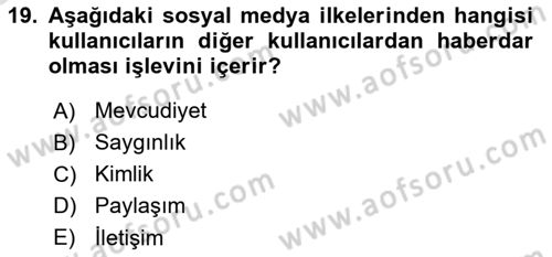 Bilişim Sistemleri Ve Lojistik Dersi 2021 - 2022 Yılı Yaz Okulu Sınav Soruları 19. Soru