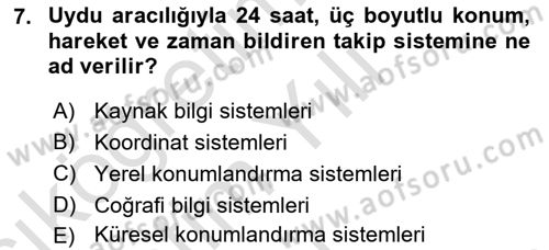 Bilişim Sistemleri Ve Lojistik Dersi 2021 - 2022 Yılı Yaz Okulu Sınav Soruları 7. Soru