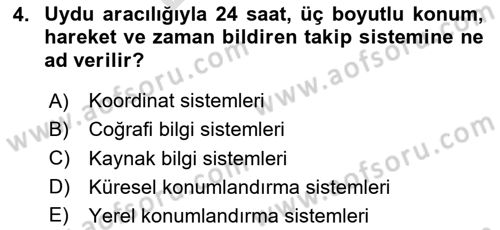 Bilişim Sistemleri Ve Lojistik Dersi 2023 - 2024 Yılı (Final) Dönem Sonu Sınav Soruları 4. Soru
