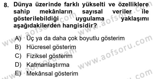 Bilişim Sistemleri Ve Lojistik Dersi 2023 - 2024 Yılı (Final) Dönem Sonu Sınav Soruları 8. Soru