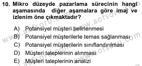 Ulaştırma Sistemleri Ve Yönetimi Dersi 2019 - 2020 Yılı (Final) Dönem Sonu Sınav Soruları 10. Soru