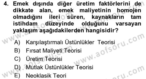 Dış Ticaret İşlemleri ve Belgeleri Dersi 2017 - 2018 Yılı (Final) Dönem Sonu Sınav Soruları 4. Soru